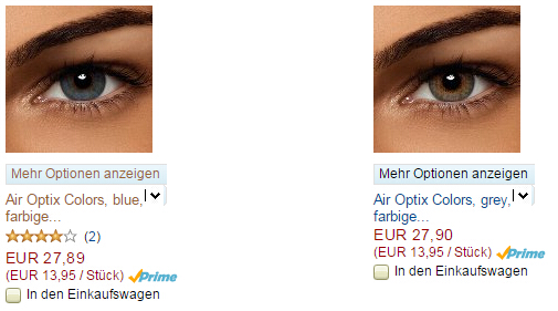 Beauty Produkt Beim Kauf Von Air Optix Colors Kontaktlinsengratis 个护化妆 Buy Bar lich Die Besten Angebote Naturlich Zu Empfehlen