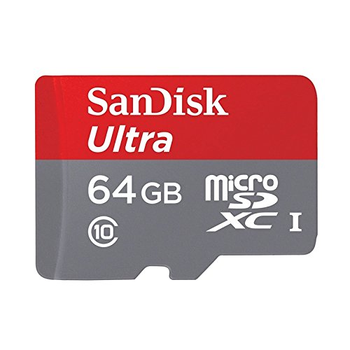 【Amazon Prime】 SanDisk Ultra microSDXC 64GB bis zu 80 MB/Sek Class 10