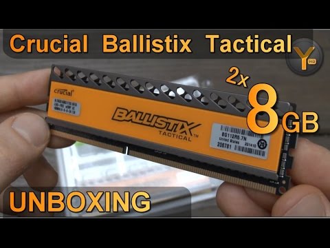 【Amazon】Crucial Ballistix Tactical 8GB Kit DDR3 für 35,27€